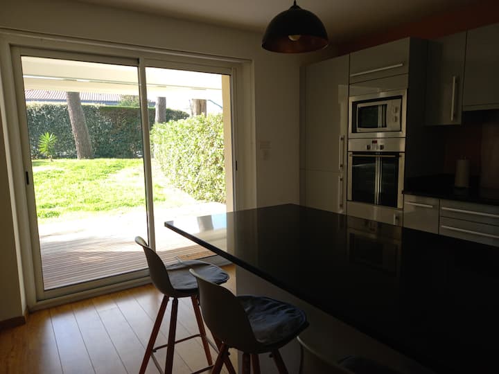 Appartement Rdc T3 Plage à Pied 450m, Surf, Golf - Bayona, Francia