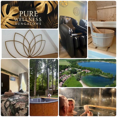 Pure Wellness 121 *Sauna *Massage*Hottub+Wood*