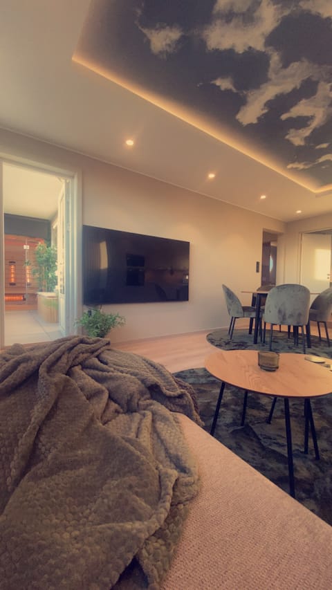 Popular Airbnb listing: Penthouse apartment with sauna and free coffe in Fyllingsdalen