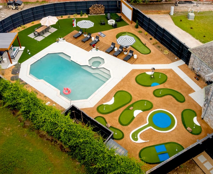 Frisco Waves & Fairways -Golf/Heated Spa/Pool