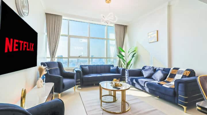 SeaView | Prestige 1BR | Pool & Gym
