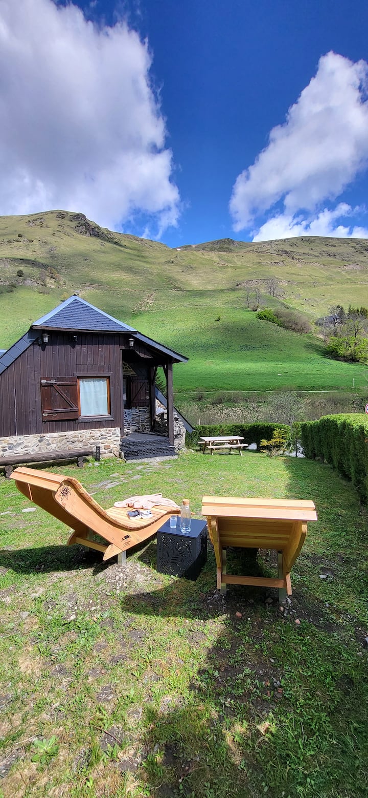 Ancienne Grange Aménagée Avec Vue à Espiaube - Piau Engaly