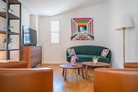 Airbnb performant: Le Chastel, historic center, 2 bedrooms, 78 m2 à Aix En Provence