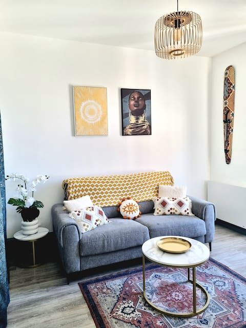 Top performing Airbnb: Great location: train station, center, shops! in Saint étienne