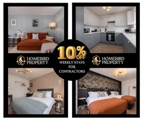 25%OFF Monthly Stay| Luxury Stay | Private Parking