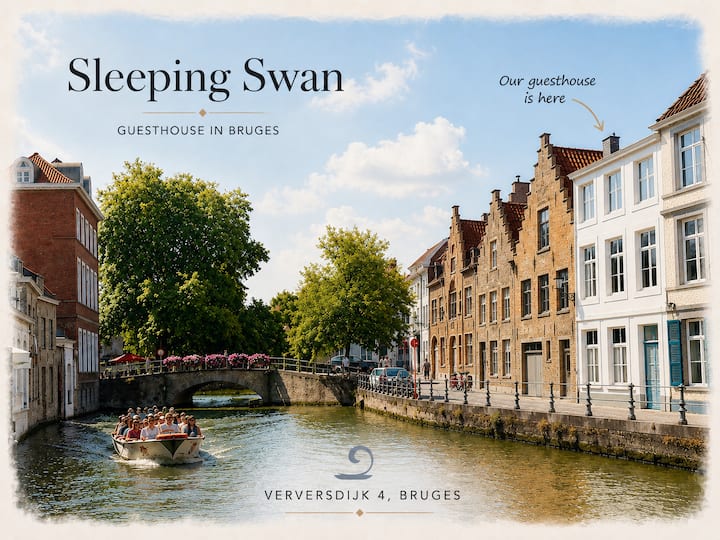 "Sleeping Swan", Superbe Chambre Au Bord De Leau - Bruges