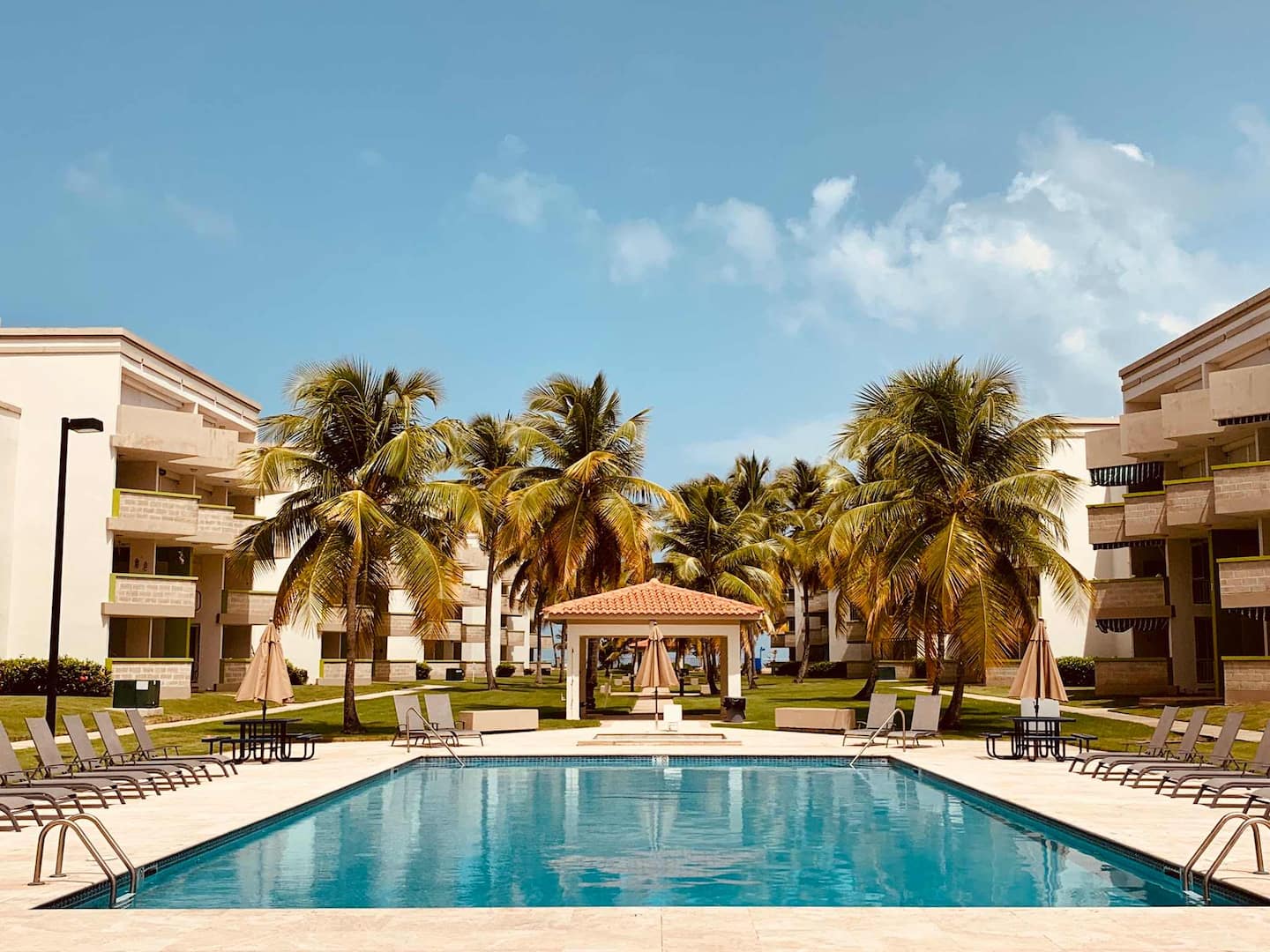 Pool and grounds at Vereda del Mar