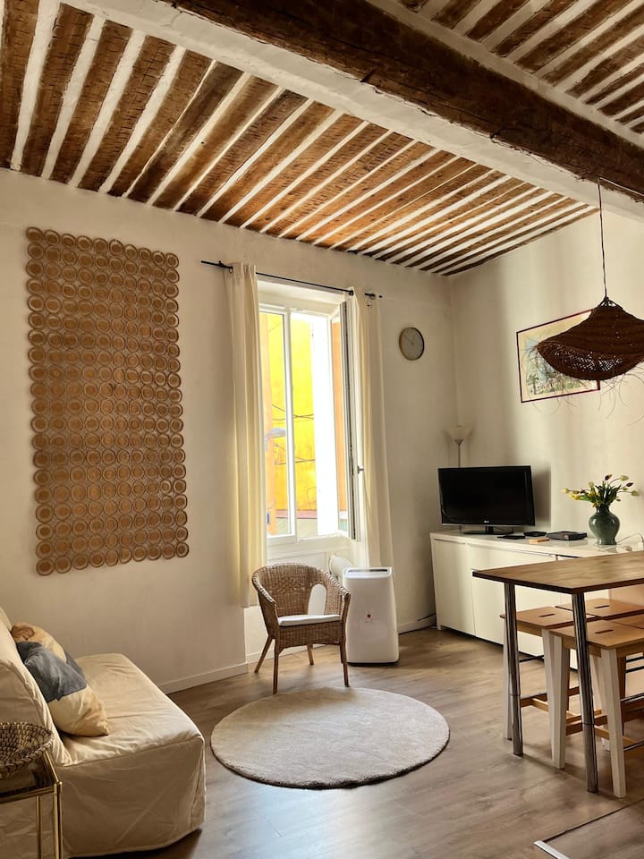 Grand Studio Avec Mezzanine Dans Le Vieil Antibes - ibis Styles Antibes