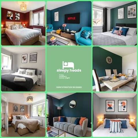 Popular Airbnb listing: Contractors house/5 bed/Discounts! in Reading