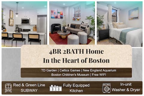 Downtown | NorthEnd | Near Subway & Attraction