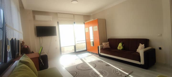 Plaja Yakın Evin Klimalı Odası - Urla