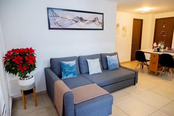 Departamento A 15 Min Basilicaguadalupe/centrocdmx - Mexico City