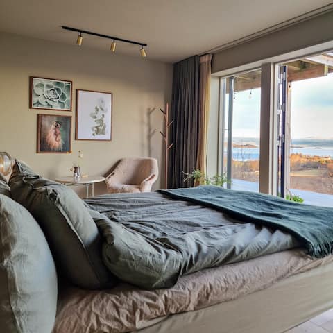 Studio with a stunning view