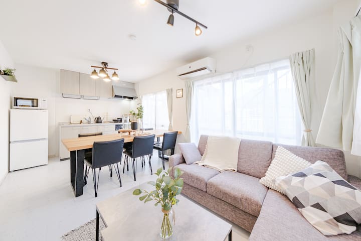 Tokyo Ikebukuro/MAX8/90㎡3BDRM6doublebed/8m-Sta