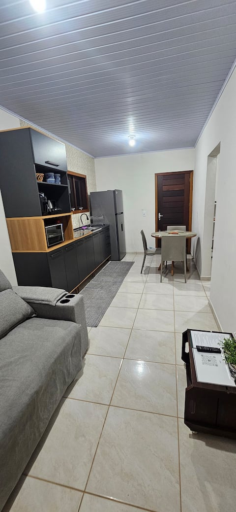 Top Airbnb: House in Balneário Rincão with Air Conditioning em Balneário Rincão