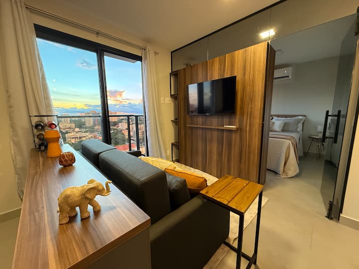Loft Moderno No Centro Da Cidade • Piscina • Alexa - Dourados