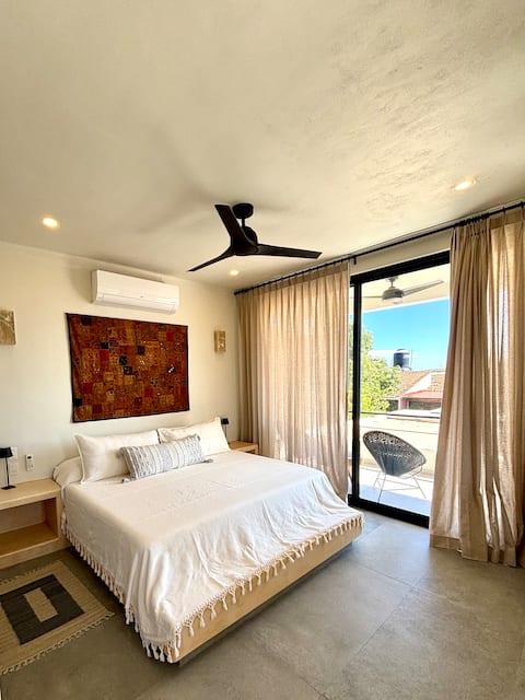 Top performing Airbnb: Casa Calma - 1 BR w/ Ocean View, AC, Starlink in Puerto Escondido