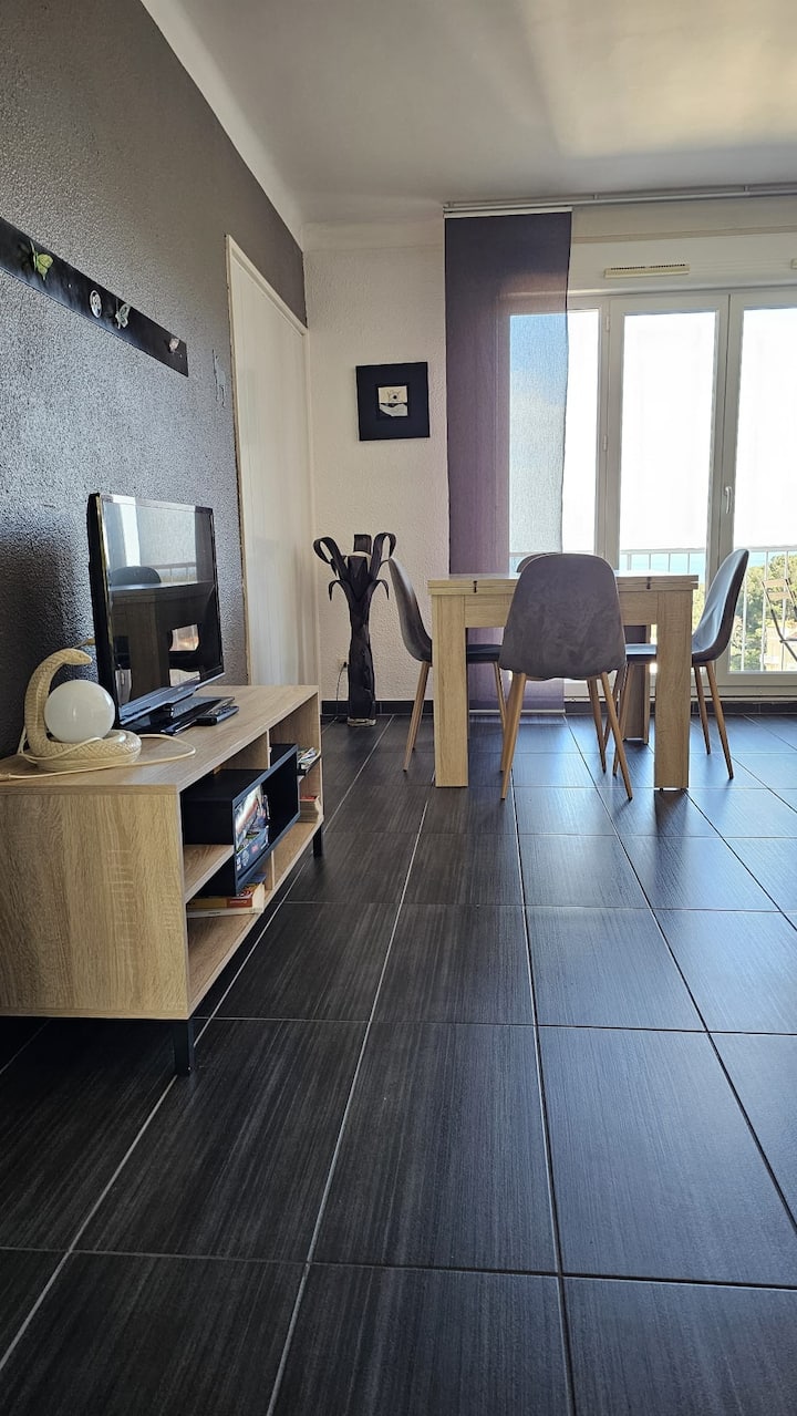 Logement Spacieux Vue Mer Cerbère Proche Village - Colera