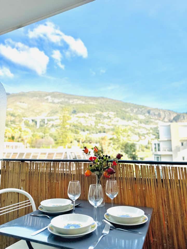 Sunny Stay | Balcony Near Beach - Mentone