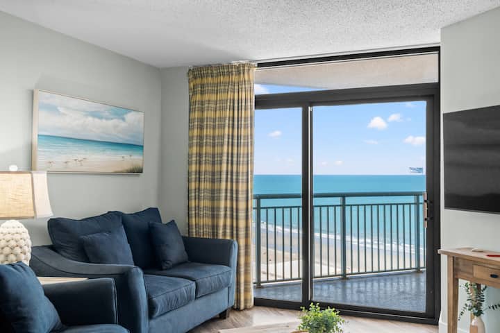 Spacious Beachfront 3br Condo For 8 | Resort Pools - Myrtle Beach, SC