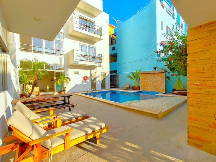 2 Bedroom Suite By The Ocean - Puerto Morelos