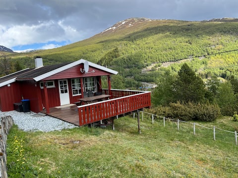 Cabin with a view in Aurland