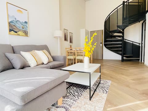 S27-sukhumvit High-end Loft Apartment BTS ONNUT Family Room 3 Beds 6 people