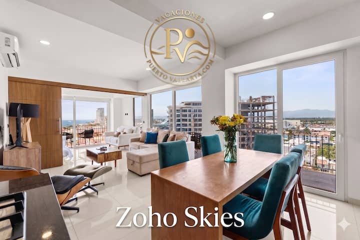 Zoho Skies, 3 Bedrooms, 2 Bathrooms With A Rooftop - Puerto Vallarta
