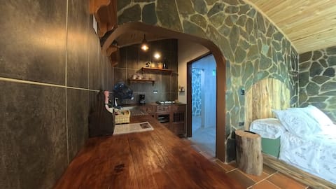 Top performing Airbnb: Hobbit-style Magic Cabin in Cundinamarca