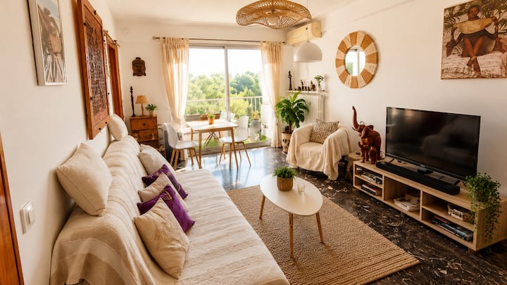 Studio Climatisé • Plage & Gare à Pied - Juan-les-Pins
