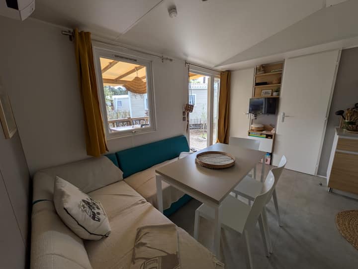 Mobile-home 3 Chambres Récent Plage Lacanau Océan - Lacanau
