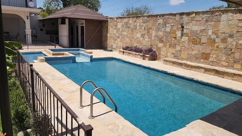 Tuscan duplex with a private pool.