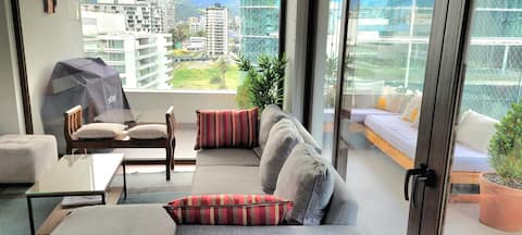 Successful Airbnb property: Spacious Family Apartment in San Damián + Terrace in Vitacura