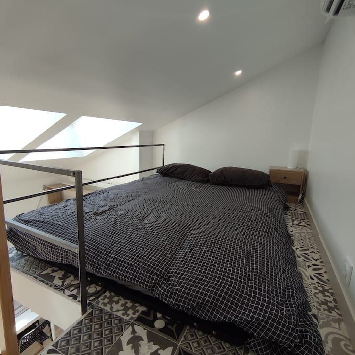 Studio (V) Centre Ville, 6 Min Plage - Ecomusée Saint Nazaire
