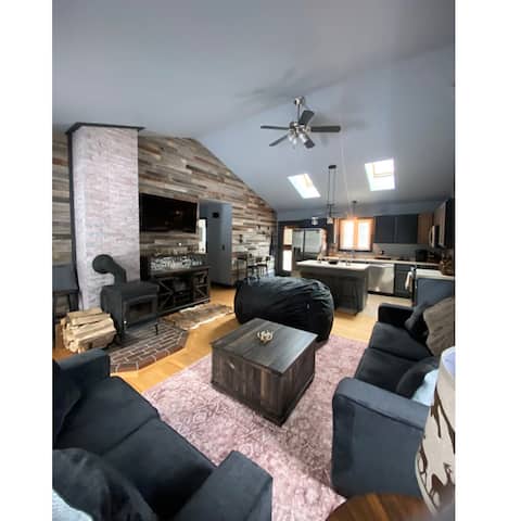 Popular Airbnb listing: “The MBB” excellent private location w/ game room in Bridgton