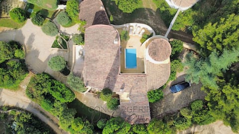 Le Mas de Louise | Pool, Jacuzzi, Hammam and view