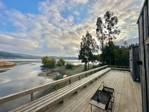 House in the Maule River Bay; natural, Pet Friendly