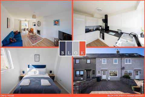 Derry House - spacious 3 bed house with driveway