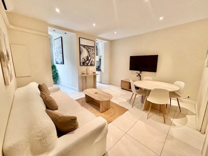 Centre Cannes 6 Personnes-tout Confort 5 Min Gare. - Cannes