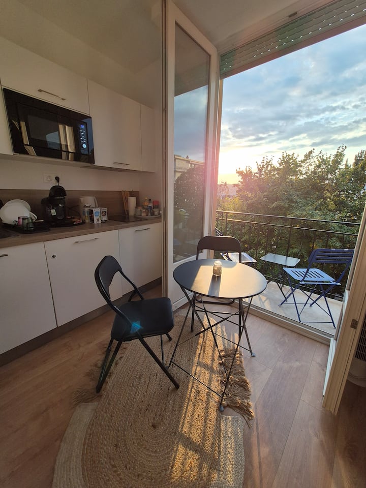 Belavista- Studio / Climatisation / 2 Pers- Balcon - Nice