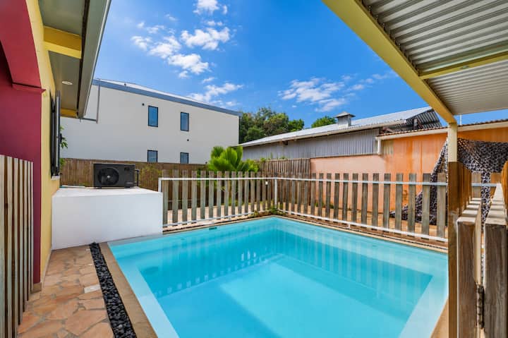 Villa Ambre Avec Piscine Spa Chauffée-saint Pierre - Réunion