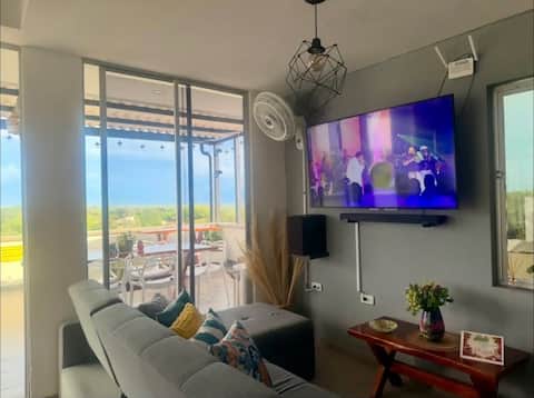 Top performing Airbnb: Enchanted View, Terrace, Close to Parque del Café in Montenegro