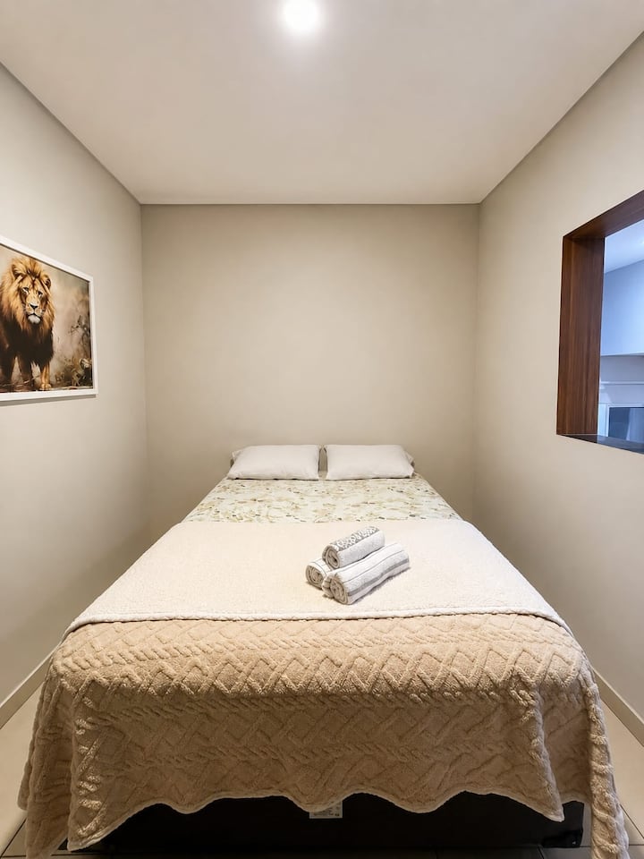 Studio Aconchegante | 15 Min Shopping E Centro - Sumaré