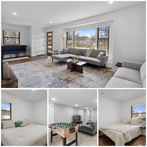 New! Chic 5-Bedroom Retreat!