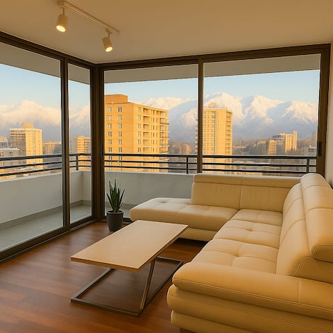 Panoramic View in Santiago