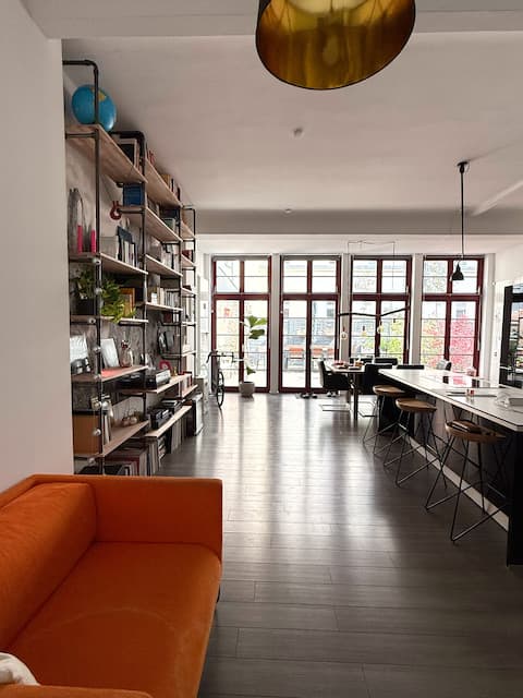 Leistungsstarkes Airbnb: Loft in Hamburg in Barmbek Süd