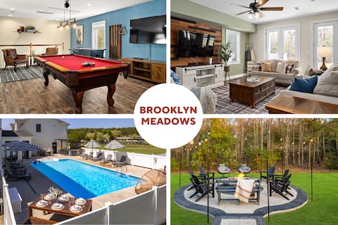 NEW! Sleeps 23 Mins to OCMD w/Gym-GameRoom-Firepit