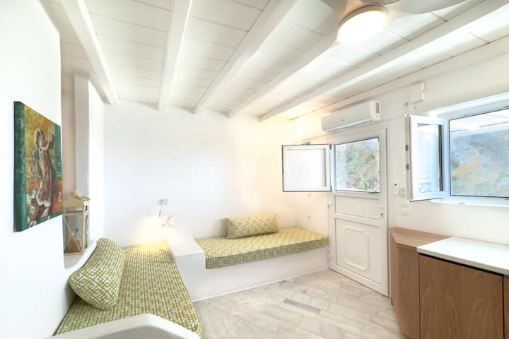 Eagles Nest - Family Suite Outdoor Side Sea View - Mykonos