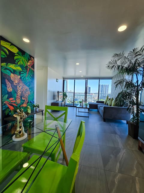 Beautiful apartment with a fantastic view!