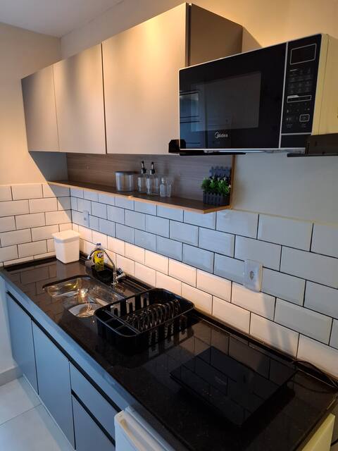 Imóvel de sucesso: Complete studio apartment in front of Unicamp em Campinas